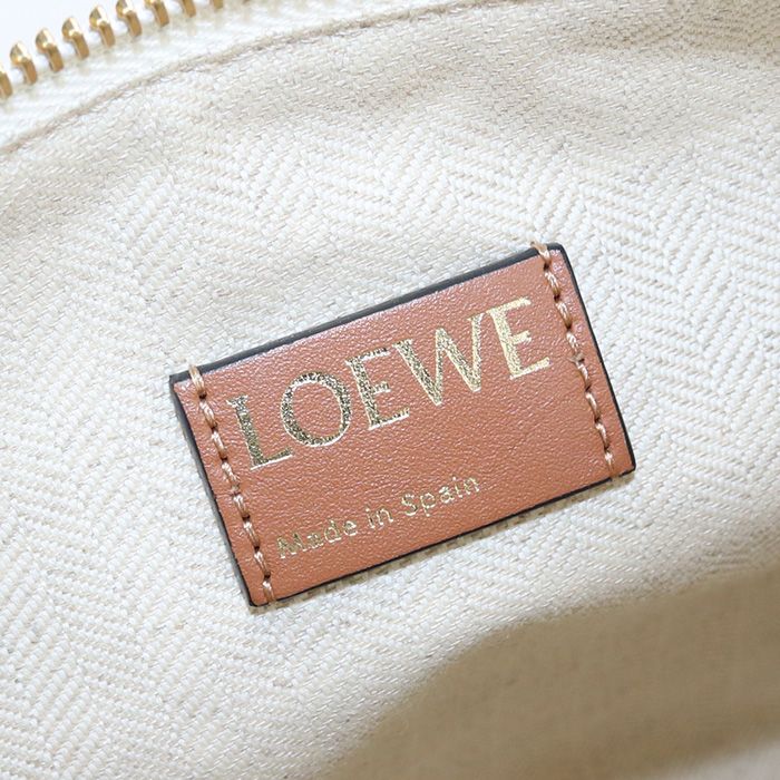 LOEWE ロエベ オブロング ポーチ アナグラム C821C63X05 2426 クラッチバッグ ジャガード【中古】 レディース - メルカリ