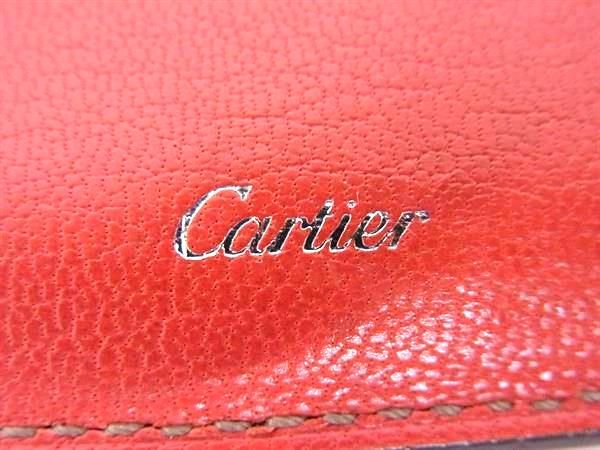 新品未使用レアノベルティーCartier カード入れ 赤 レザー 新品未使用レアノベルティーCartier カード入れ 赤 レザー