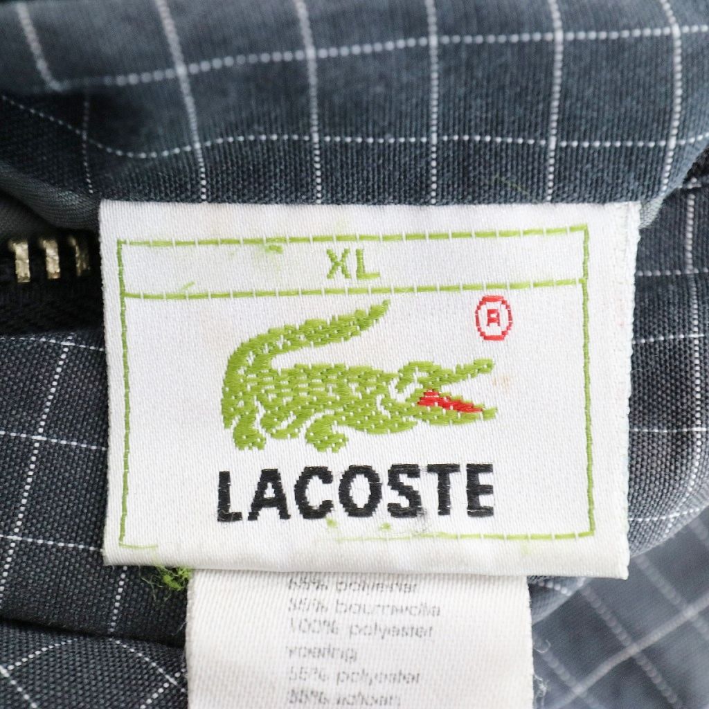 90年代 LACOSTE ラコステ ブルゾンジャケット リバーシブル 防寒