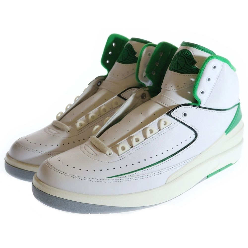 ⭐️NIKE AIR JORDAN 2 RETROスニーカー/ホワイト/グリーン 2025年 春 発売予定】ナイキ エア ジョーダン 2/3 ロー レトロ