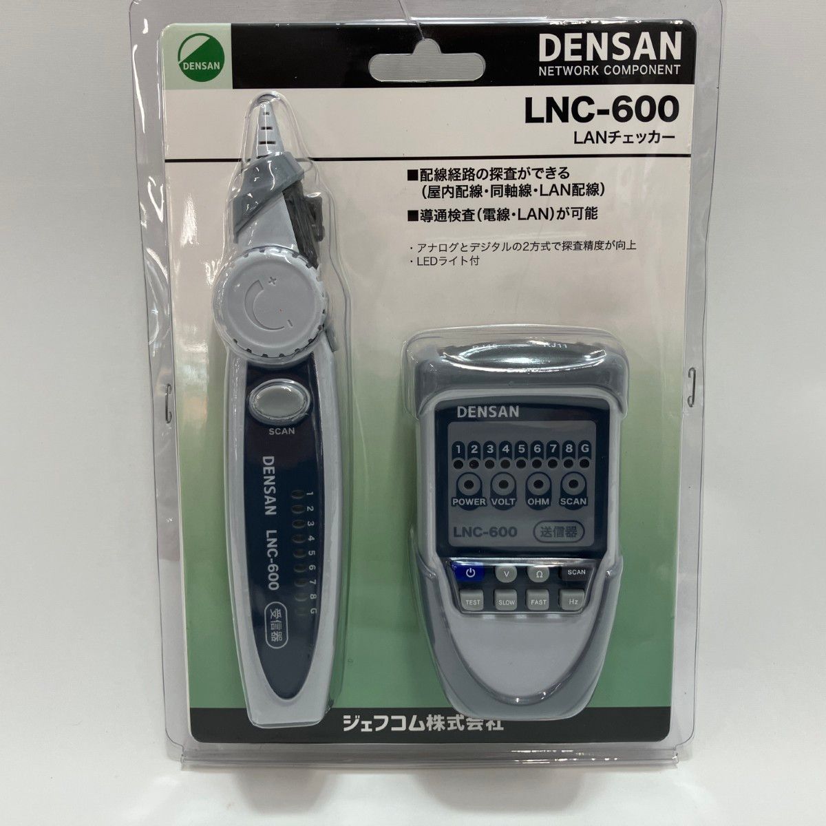 L-KIT-K ジェフコム LANケーブルチェッカーセット(LEC-401&ツール