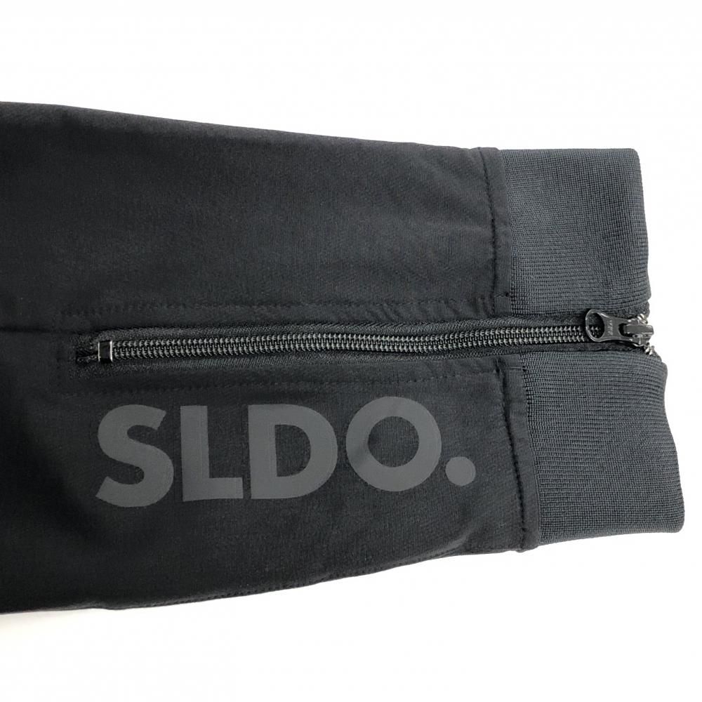 超人気、高品質で超激安。 超 エスルド ジョガーナイロンパンツ 黒 ストレッチ 裾ロゴ メンズ XL ゴルフウェア SLDO.