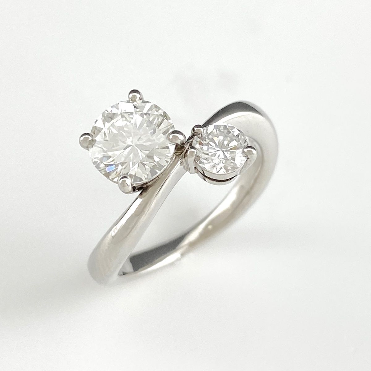 ケイウノ K.UNO ダイヤモンド デザインリング プラチナ 指輪 リング 9