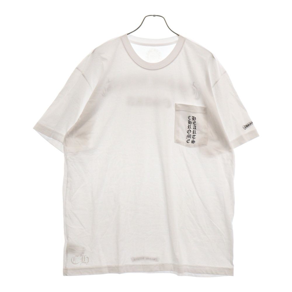 CHROME HEARTS (クロムハーツ) Osaka Scroll Label Logo Tee オオサカスクロールラベルロゴ半袖Tシャツ  ホワイト - メルカリ