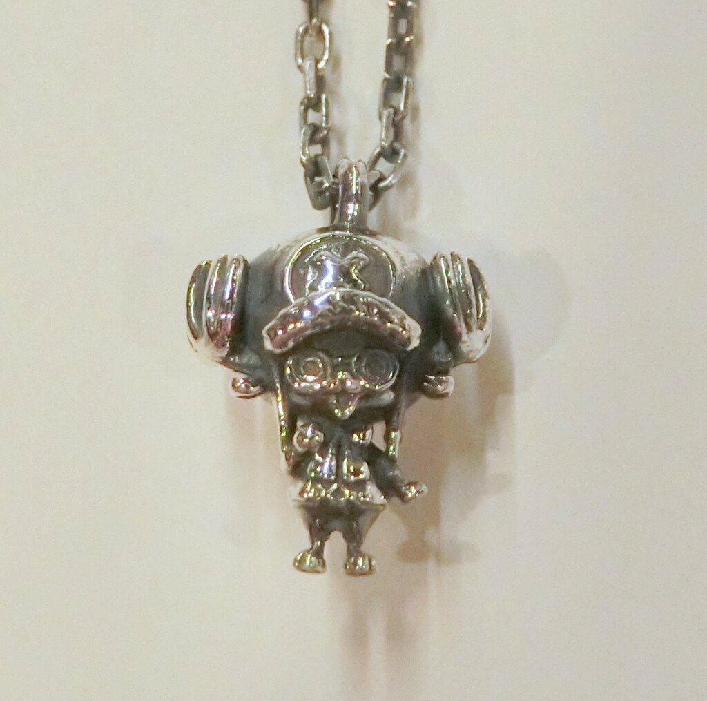 ケイ・ウノ ONE PIECE FILM GOLD チョッパー シルバーネックレス