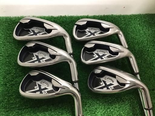 キャロウェイ X 20 新溝適合 8S USA アイアンセット IR Callaway Golf Steel フレックスUI メンズ 男性用 右利き 右用 Cランク ゴルフクラブ