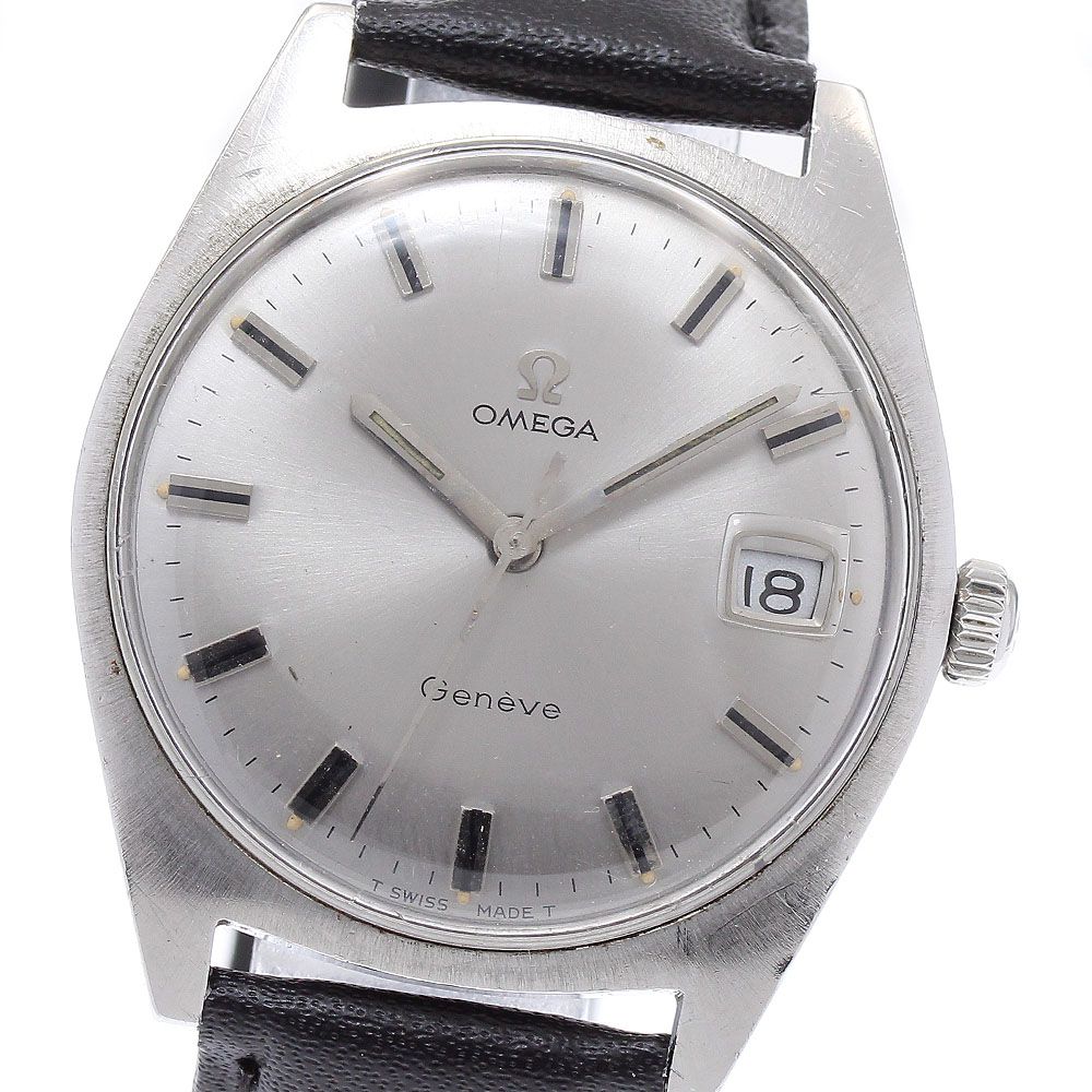 オメガ OMEGA 136.041 ジュネーブ デイト Cal.613 手巻き メンズ_884320