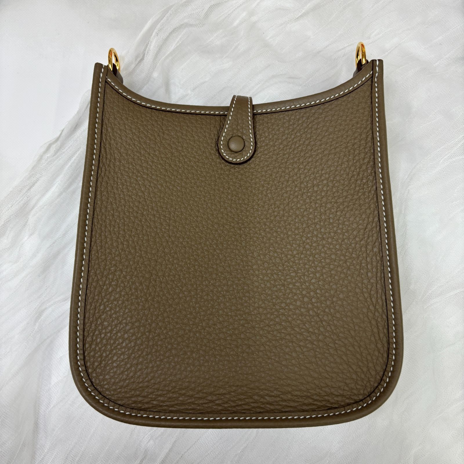 新品未使用　K刻印（2025年製造） エヴリン　3 29 PM エトゥープ 天白】エルメス エブリンTPM ショルダーバッグ K刻 2025年 エトゥープ