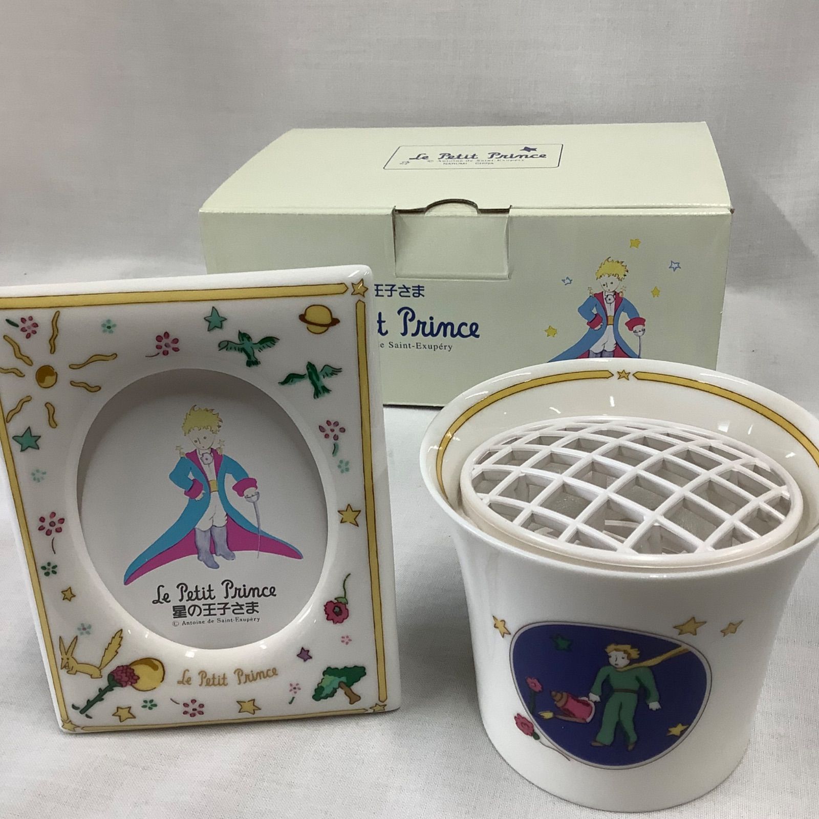【未使用】星の王子さま　ナルミ　フォトフレーム　ローズボール　インテリアセット　C012