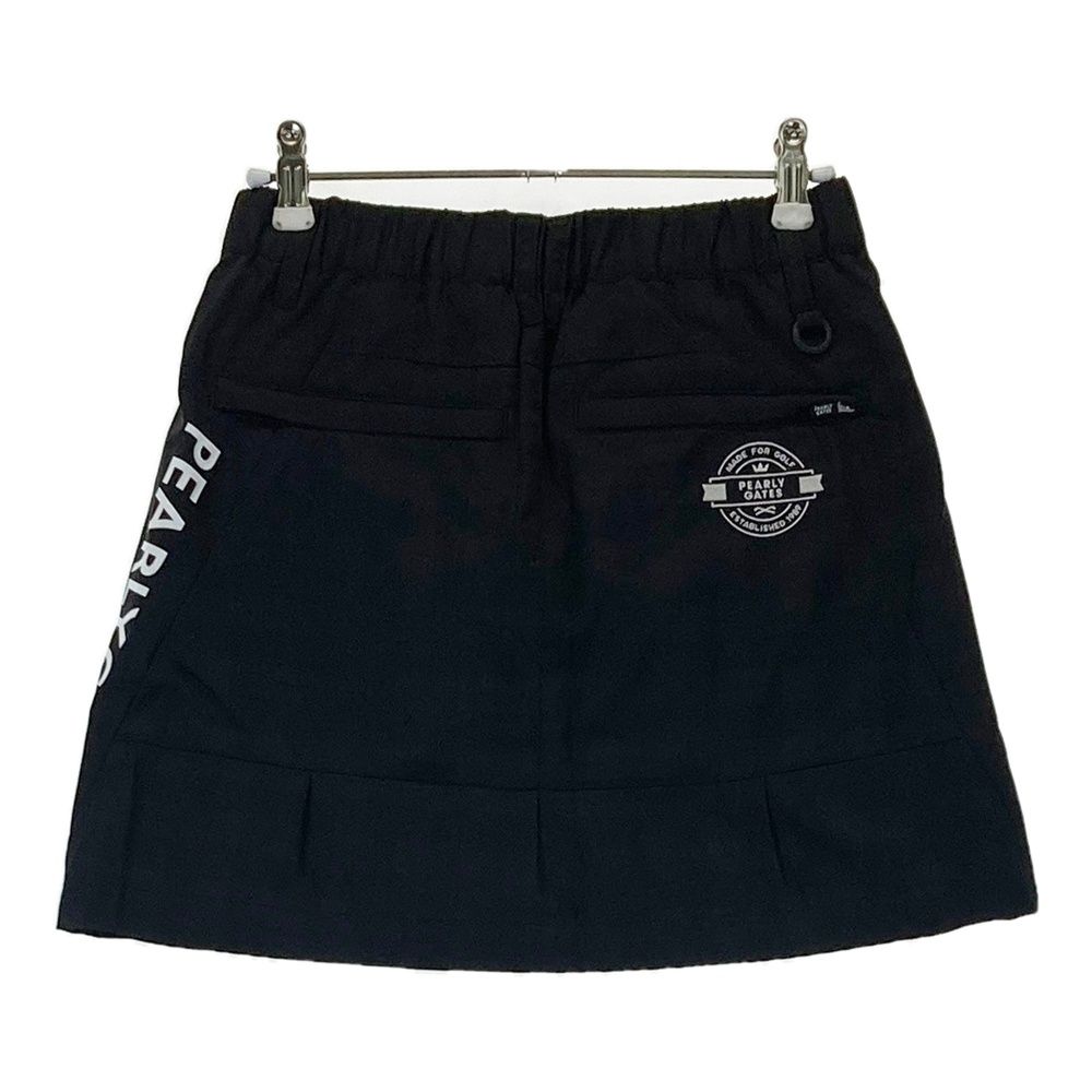 サイズ 00 PEARLY GATES パーリーゲイツ 055-2234092 蓄熱 スカート チェック柄 ブラック系 240101521287 ゴルフウェア レディース ストスト