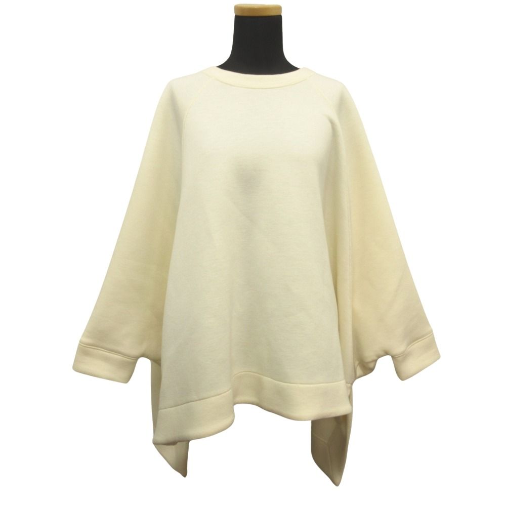 21ss COGTHEBIGSMOKE コグ ザ ビッグスモーク MEGA CREW NECk TOP メガクルーネックトップ スウェット カットソー アイボリー レディース 古着