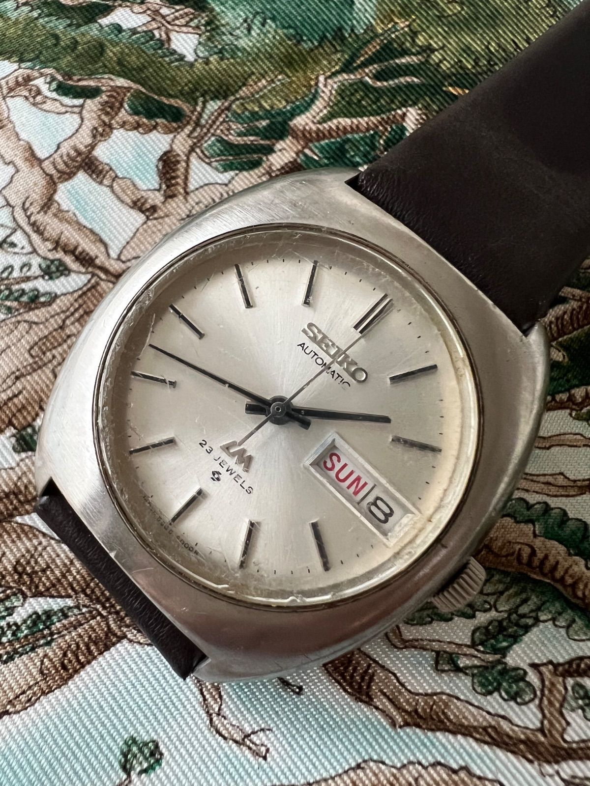 セイコー ロードマチック☆LM☆自動巻き☆5606-6000☆稼働品☆メンズ