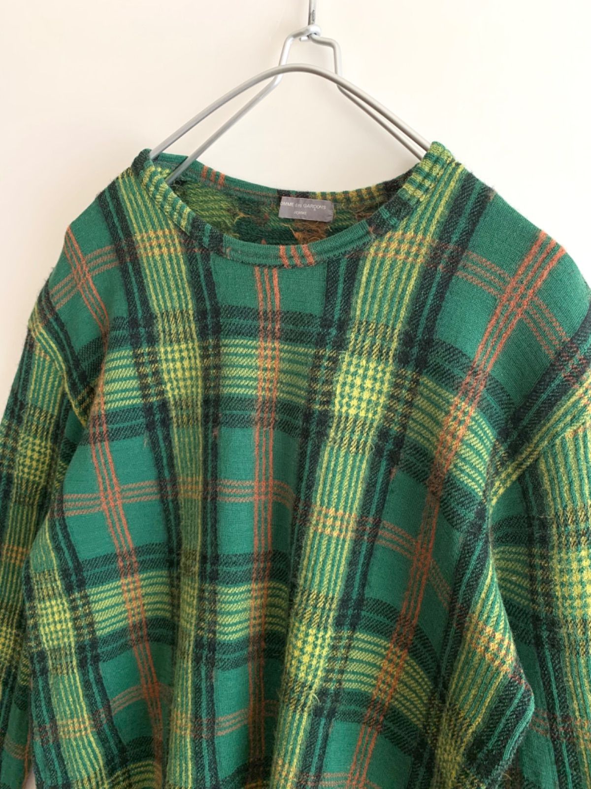 00s 田中オム コムデギャルソンオム 編み込み ニット 00s COMME des GARÇONS HOMME コムデギャルソンオム 田中オム
