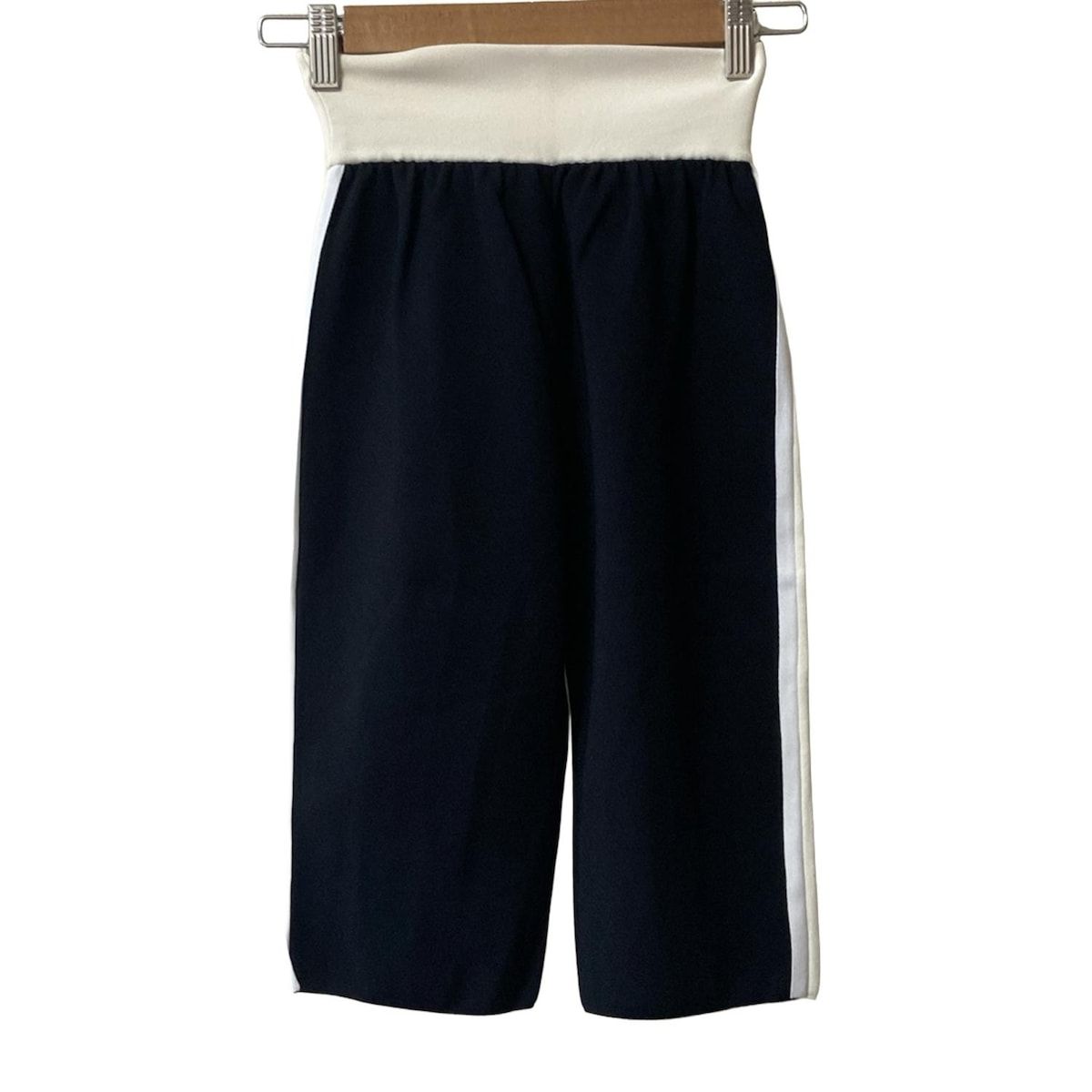 PLAN C プランシー ハーフパンツ サイズ40 M レディース - 白×黒 ウエストゴム