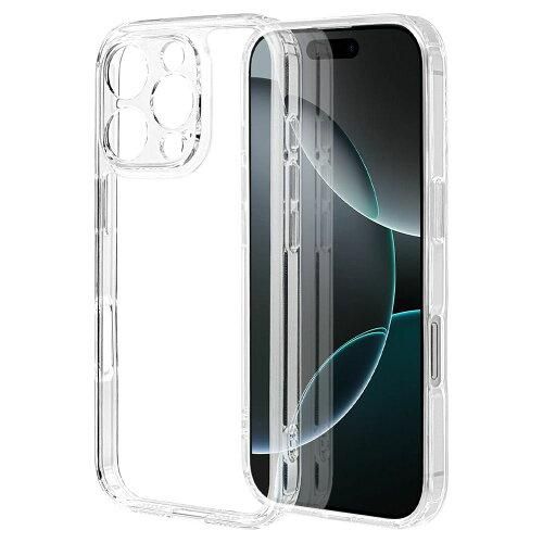 【新品・4営業日で発送】テレホンリース 8206IP461PHPLCL iPhone 16 Pro(6.3インチ) 極限保護 ハイブリッドケース TPU×PC クリア 8206IP461PHPLCL