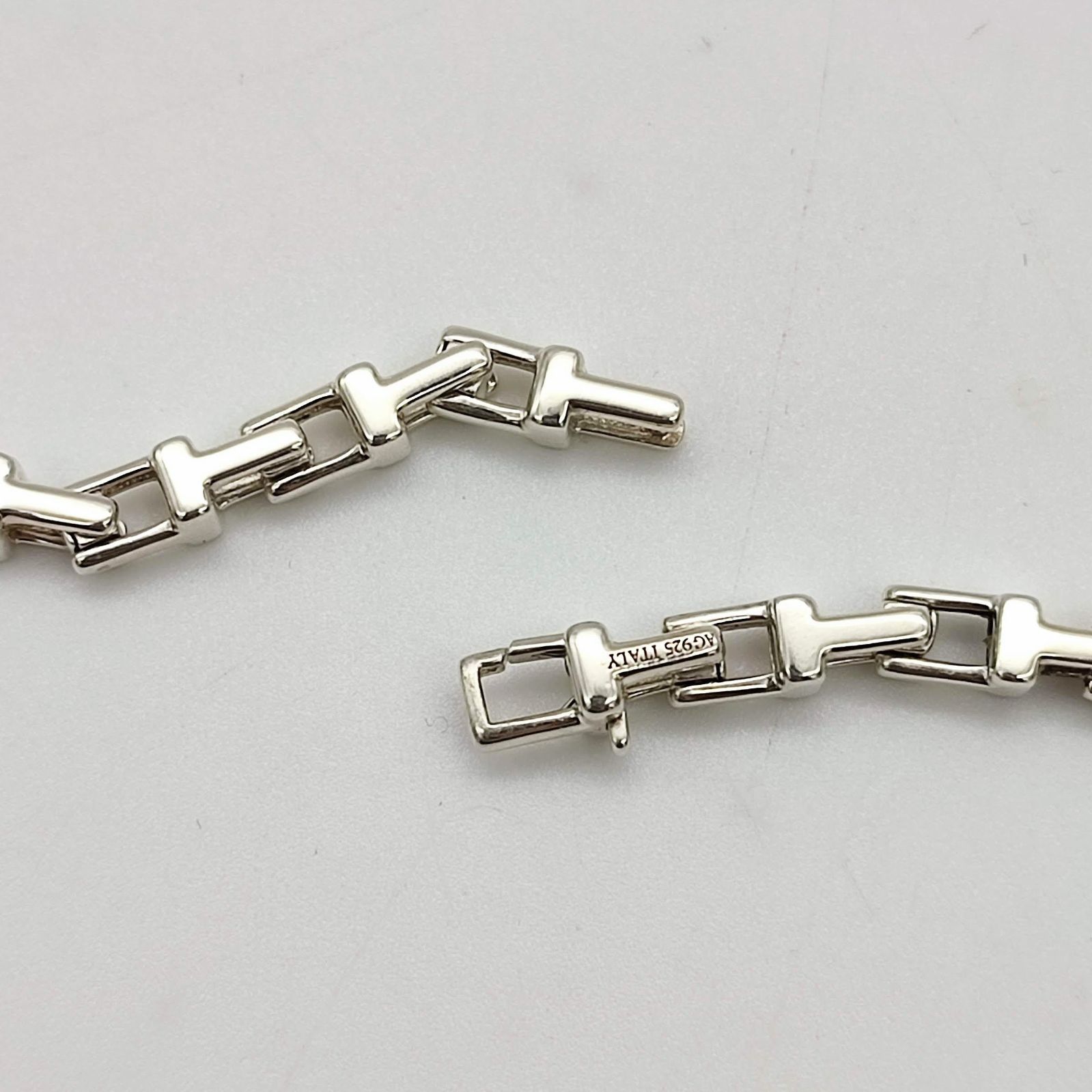 超美品】Tiffany ティファニー Tナローチェーンネックレス 925 - メルカリ