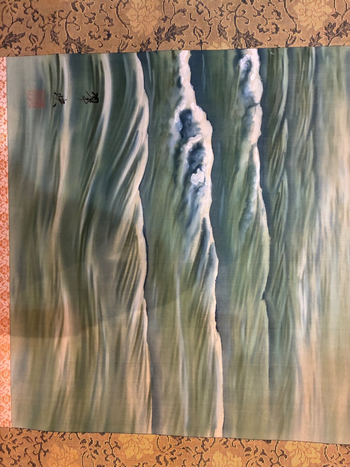 旭日静波 日の出 掛け軸 掛軸 日本画 日本 美術 WWW_USTAUSTRALIA_COM_AU