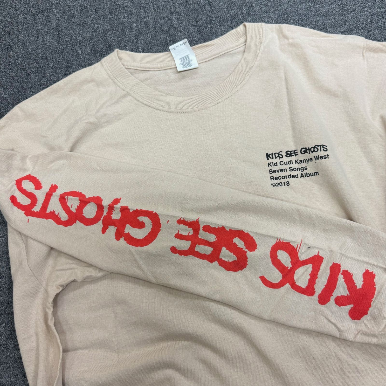 Kid Cudi Tシャツ キッドカディ Rap tee Kanye West Kid cudi × rap - Gem