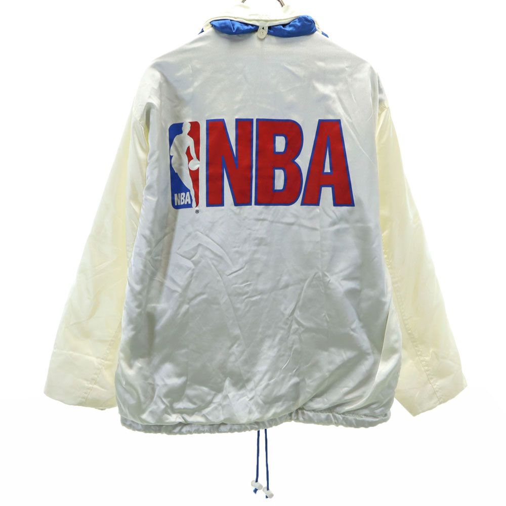 新品未使用　NBA × マクドナルド コーチジャケット 90s ヴィンテージ NBA 90s × マクドナルド オールド コーチジャケット M アイボリー NBA