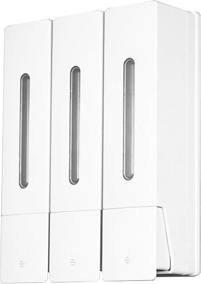 【在庫処分】DCGLA シャンプーディスペンサー シャンプーボトル 壁掛け おしゃれ 大容量 ソープディスペンサー 洗面所 浴室 キッチン 簡単取り付け