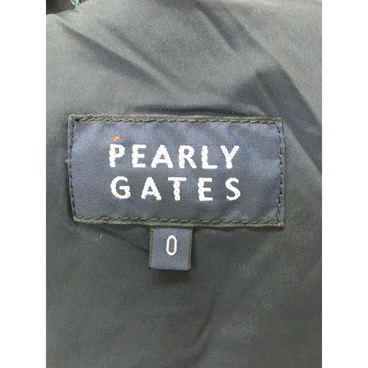 レディース パーリーゲイツ PEARLY GATES パンツ 0 S 緑×紺 グリーン 中綿入り ロング チェック柄 WHITEMONARCHHOTEL_COM