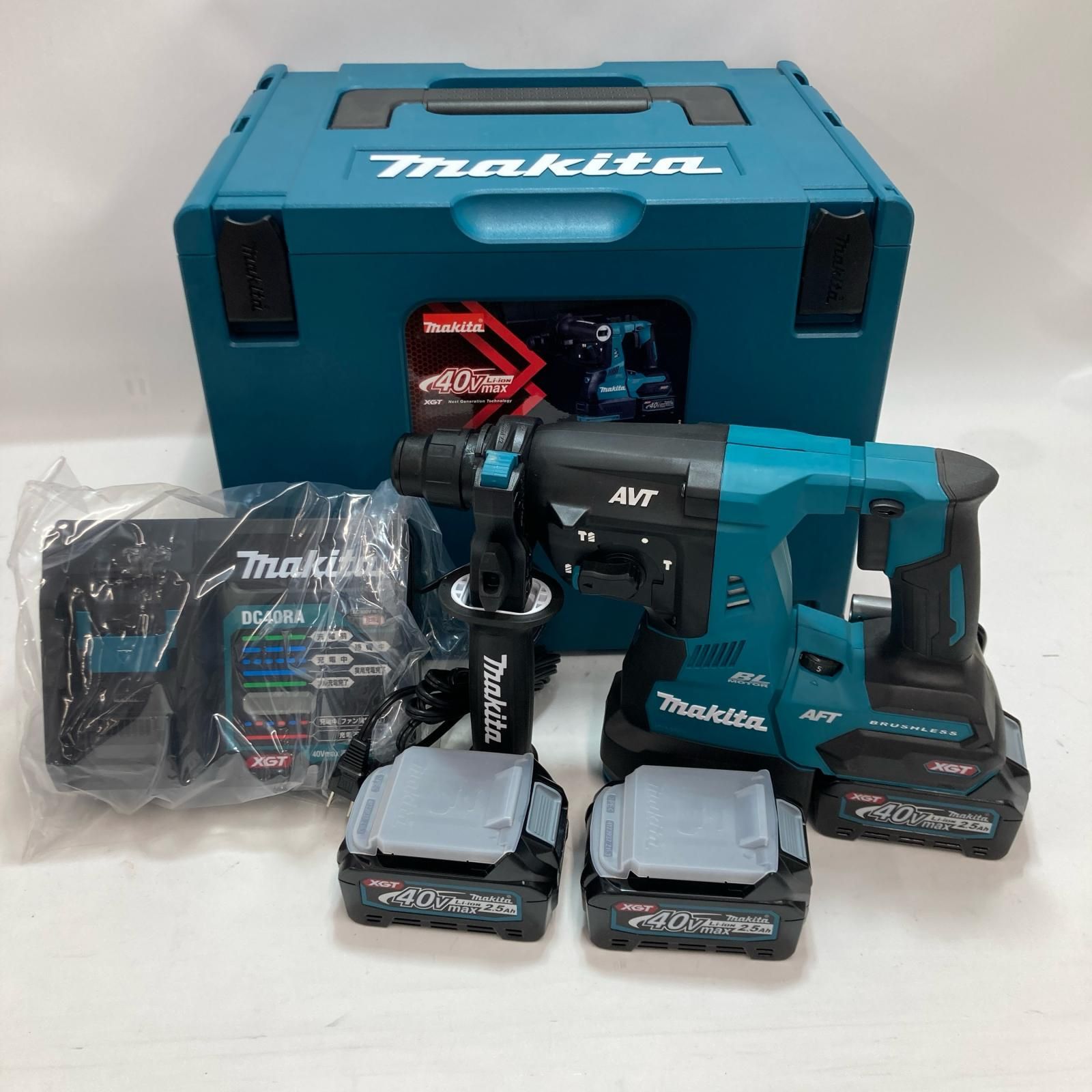 MAKITA マキタ 充電式ハンマドリル HR001GRDX 18v バッテリー3個・充電 