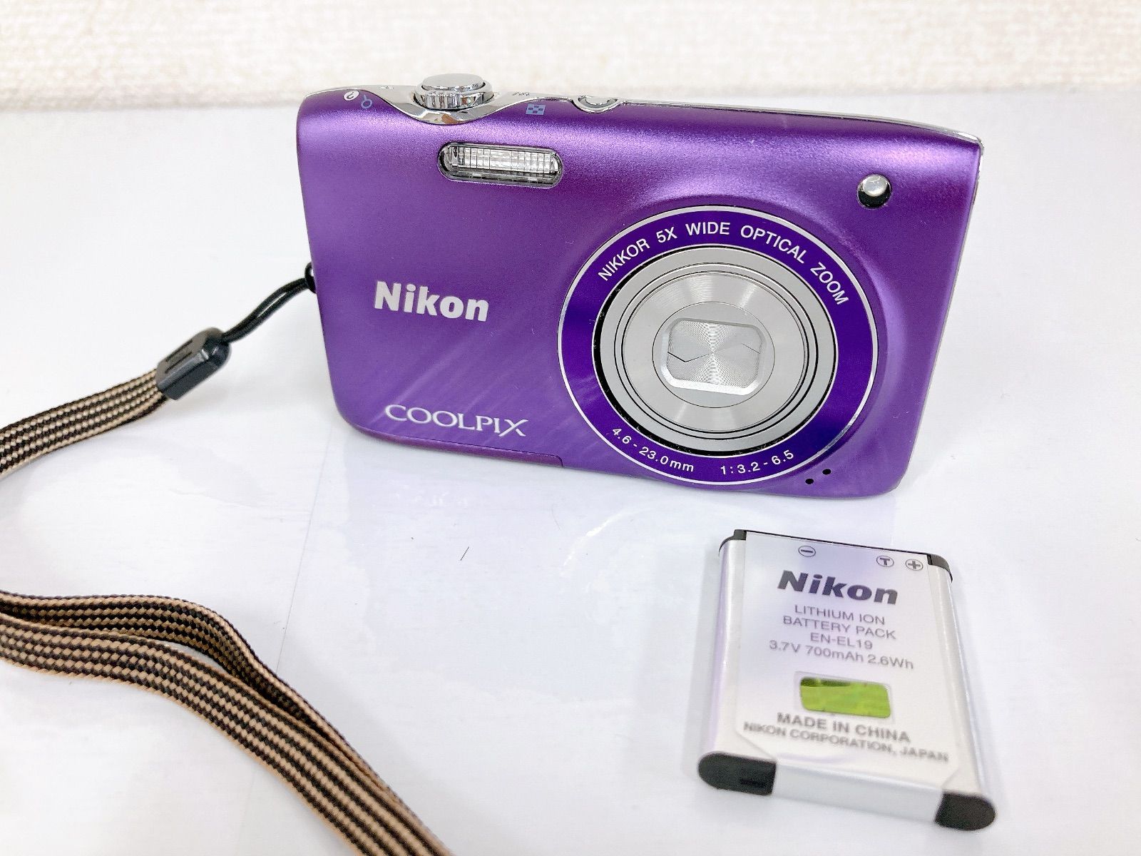 ￥2 通電動作未 ニコン デジタルカメラ COOLPIX S3100 カメラ 1
