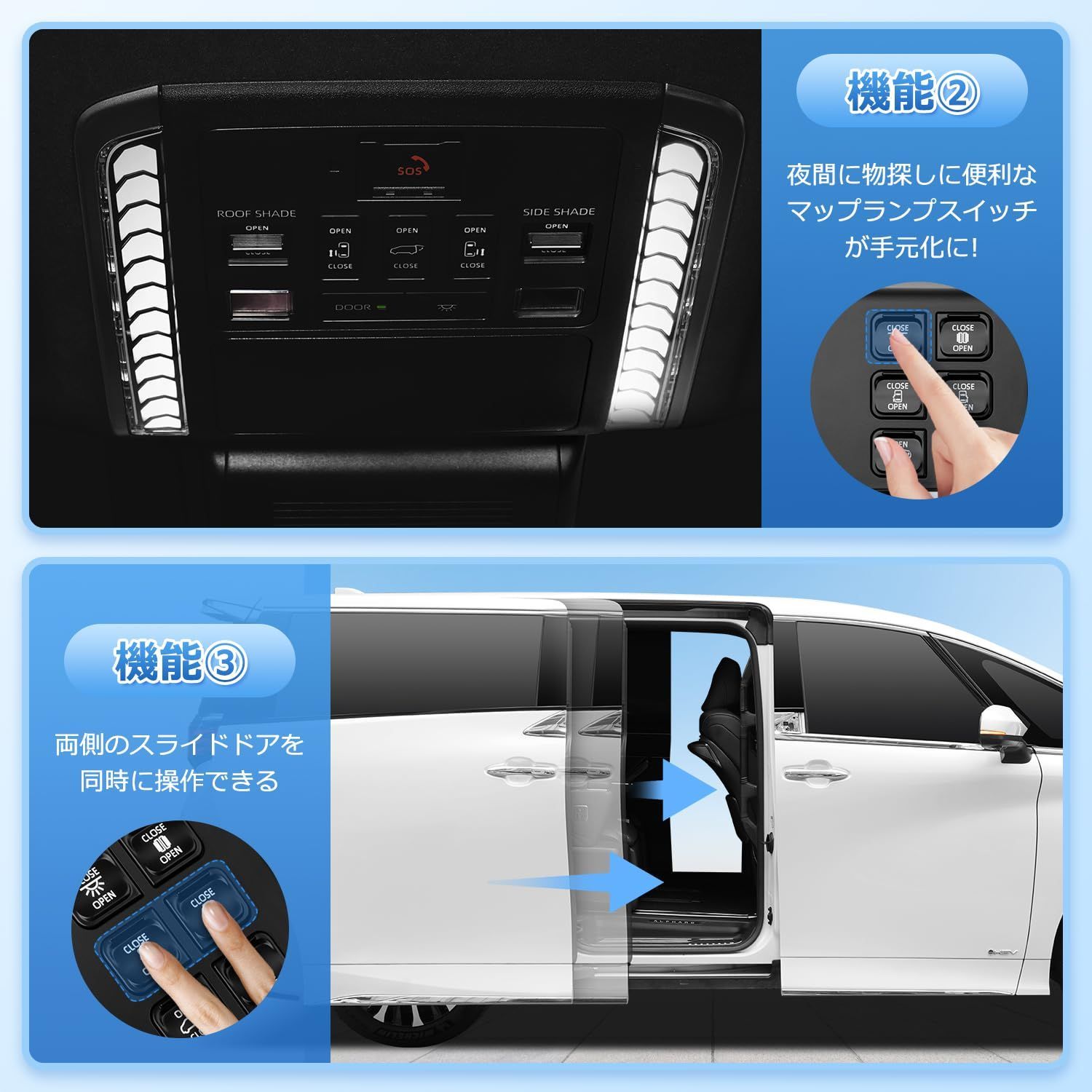 運転席増設スイッチキット