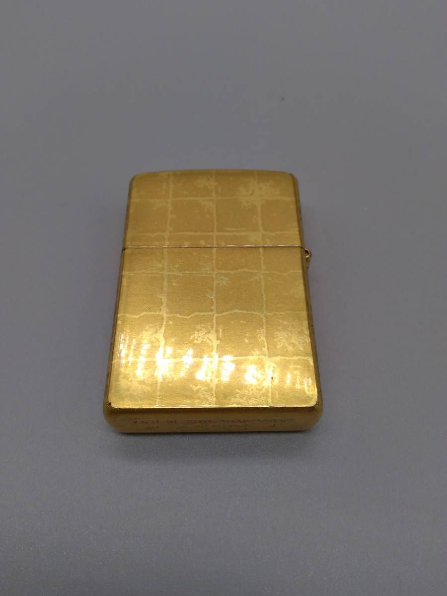 Zippo ジッポ ライター 使用済み 2007年 本金蒔絵 龍 和柄