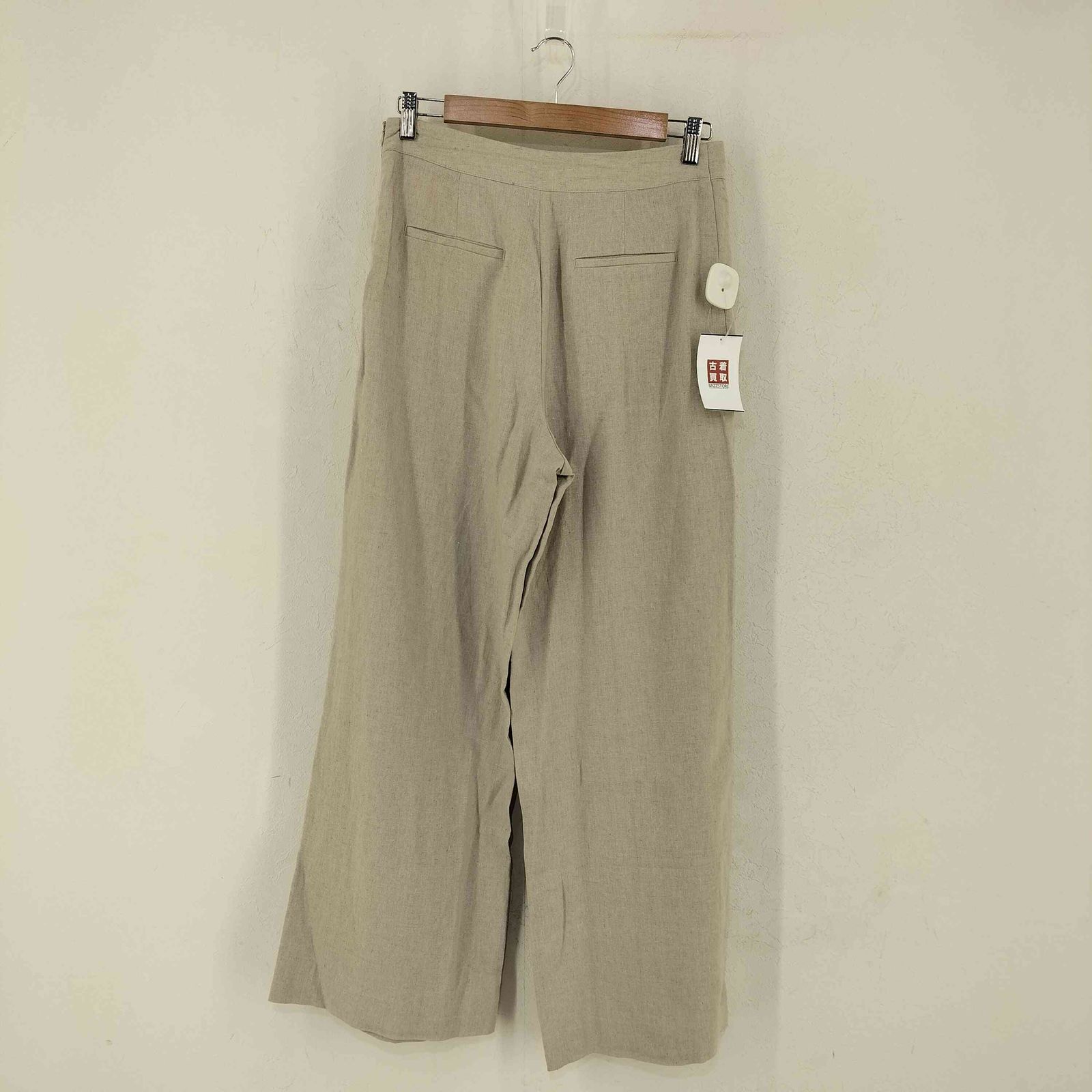 ザラ ZARA リネンブレンドパレオパンツ ベスト セットアップ