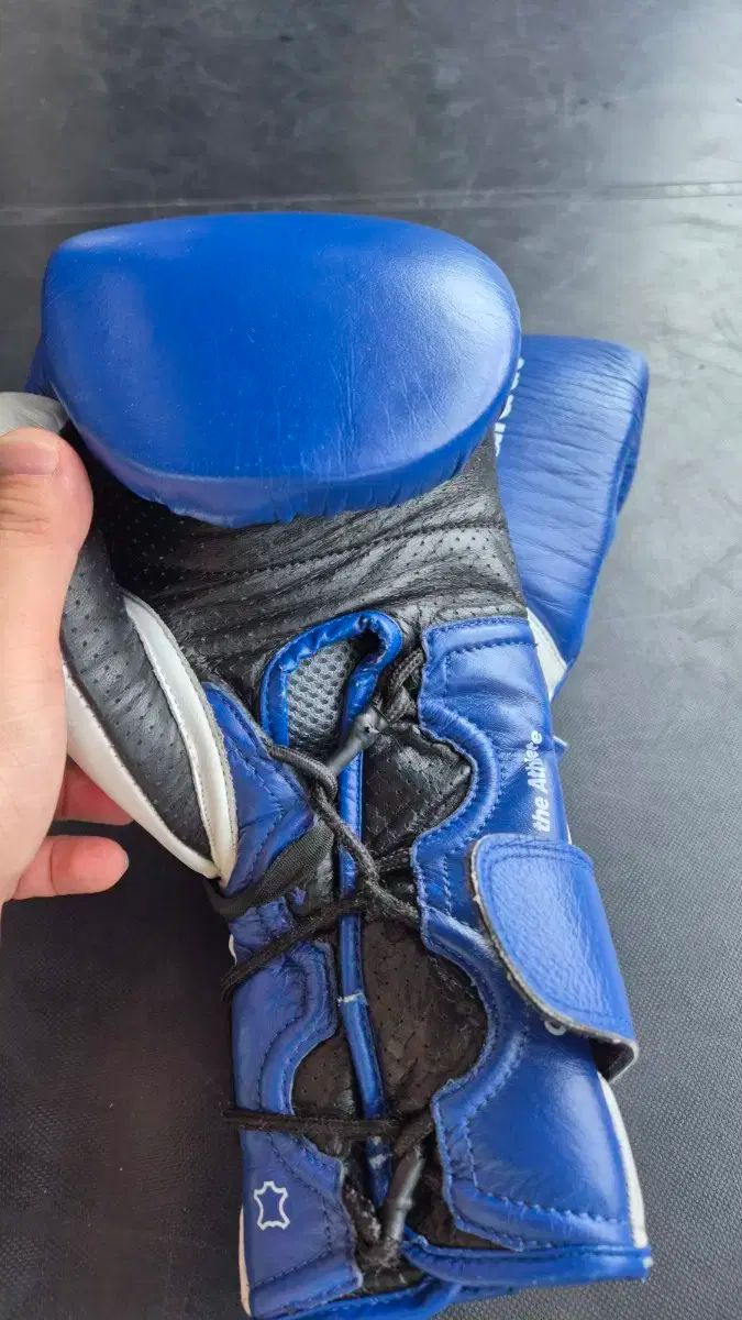 adidas アディダス ハイブリッド 350 ボクシング 14 ラウンド グローブ ブルー WHITEMONARCHHOTEL_COM