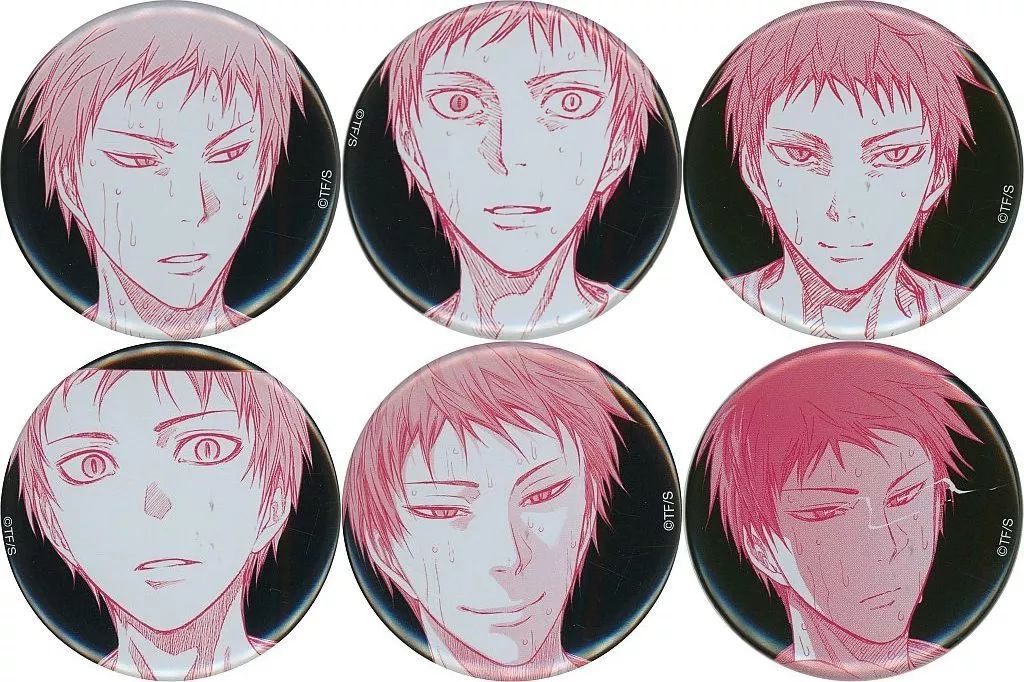 新作 【中古】バッジ・ビンズ 全6種セット 「黒子のバスケ 15th ANNIVERSARY EXHIBITION 赤司がいっぱいキャラバッジコレクション」 ピンズ・ピンバッジ・缶バッジ