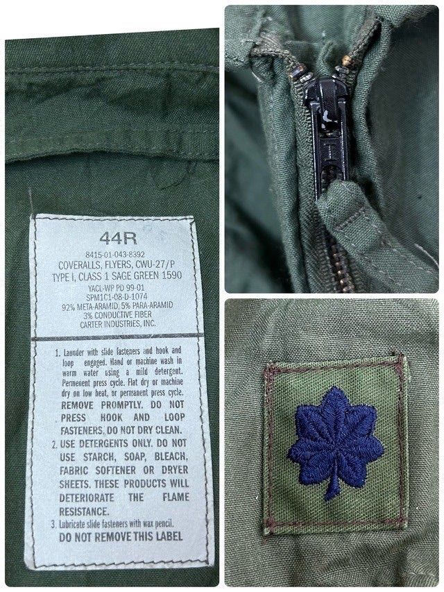 US ARMY 米軍 フライトスーツミリタリー 8415-01-74-6255 US.ARMY