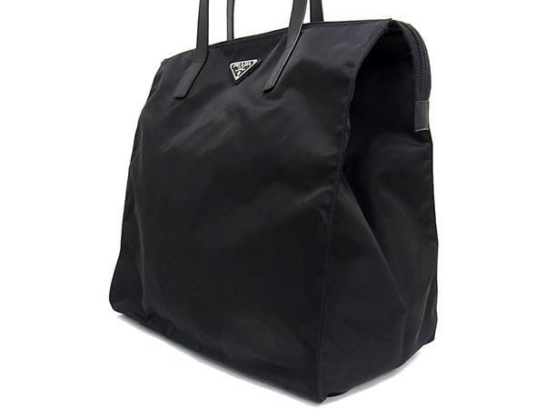 □極美品□ PRADA プラダ 1BG132 テスートナイロン トートバッグ