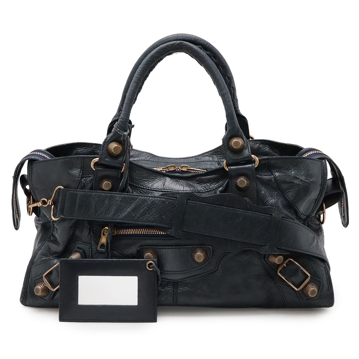 BALENCIAGA 2WAY パートタイム エディターズバッグ グレー バレンシアガ/ハンドバッグ/エディターズバッグザパートタイム