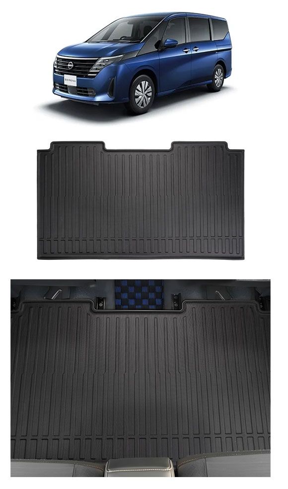 3D フロアマット 2列目用 日産 セレナ C28系(C28/NC28/FC28/FNC28 