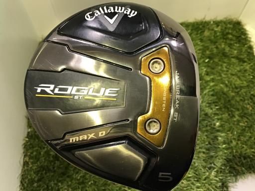 キャロウェイ ROGUE ST MAX D 5W フェアウェイウッド FW 純正特注シャフト フレックスR メンズ 男性用 右利き 右用 Cランク ゴルフクラブ