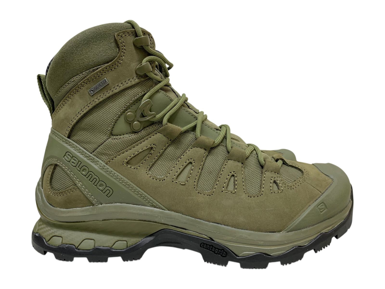 salomon サロモン QUEST 4D GTX FORCES 2 EN トレッキングブーツ GORE-TEX 407231 27cm US9 カーキ グリーン メンズ|036