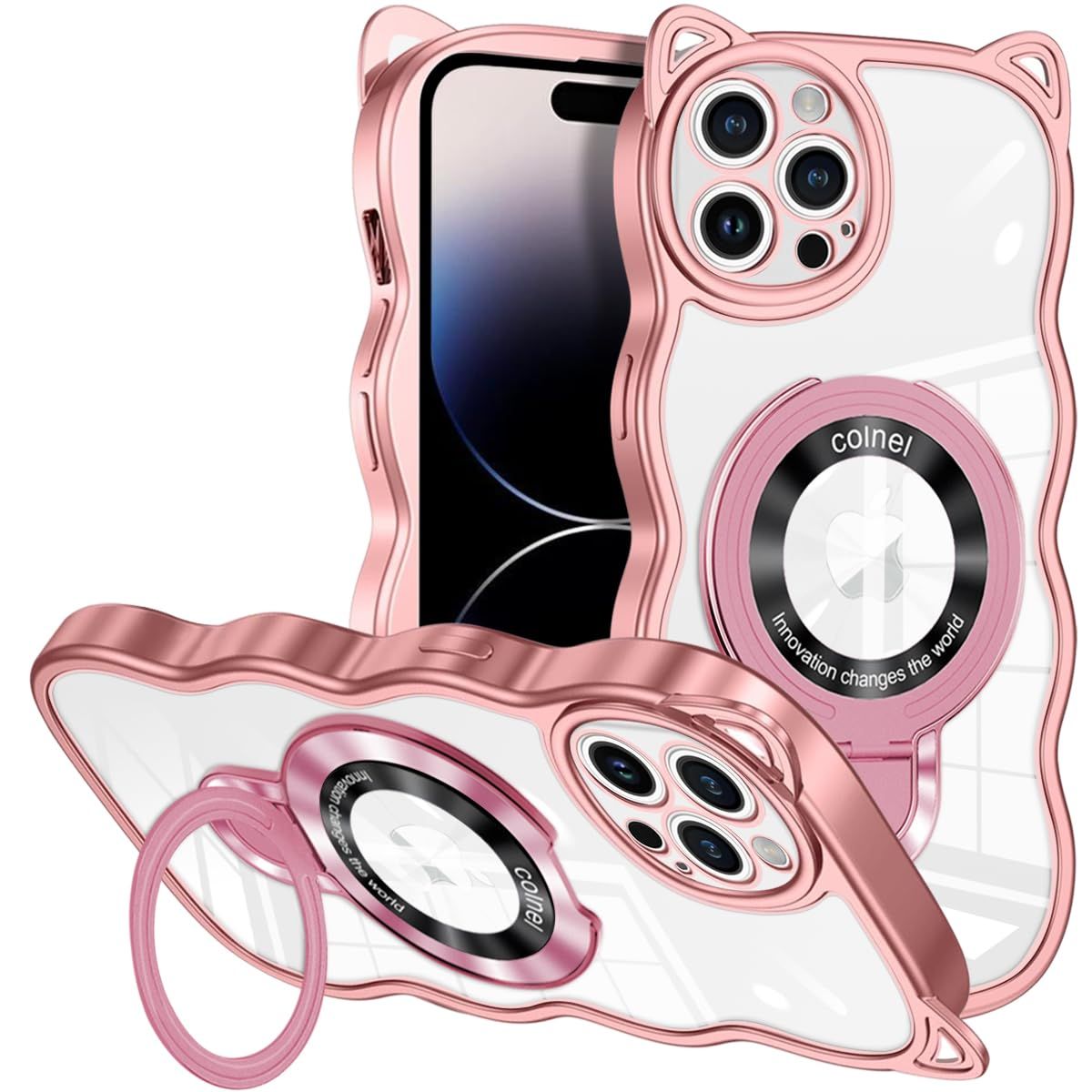 NKNIT カニ刺繍 クロップドニット