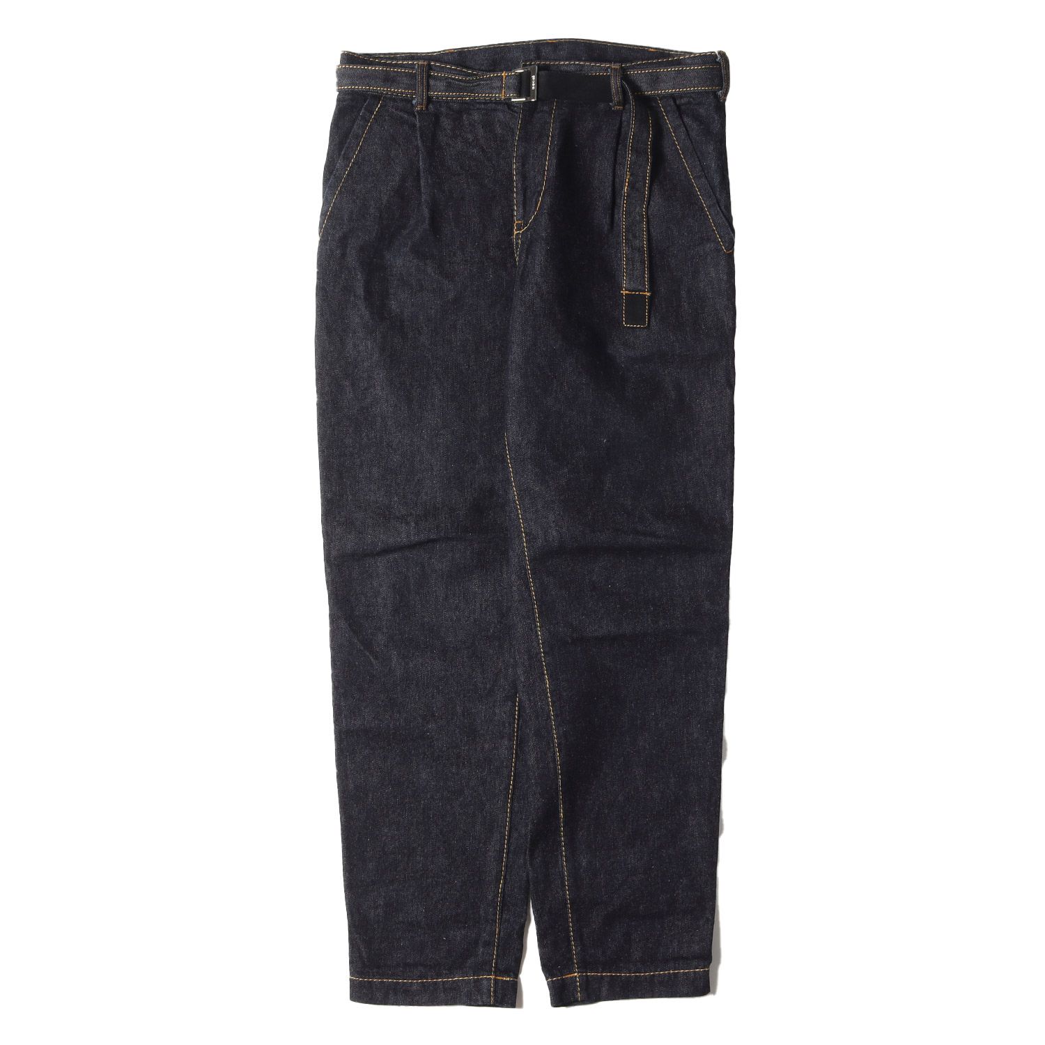 Sacai サカイ パンツ サイズ:4 22AW BEYONDEXX Denim ベルト付き 