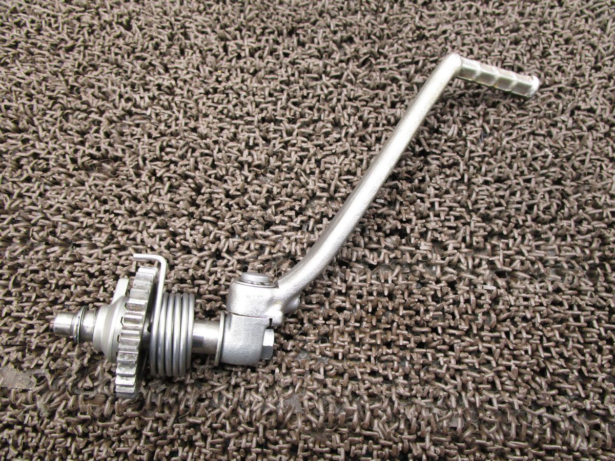 KDX200 キックペダル ギア △A6876 カワサキ DX200EE キャブ車