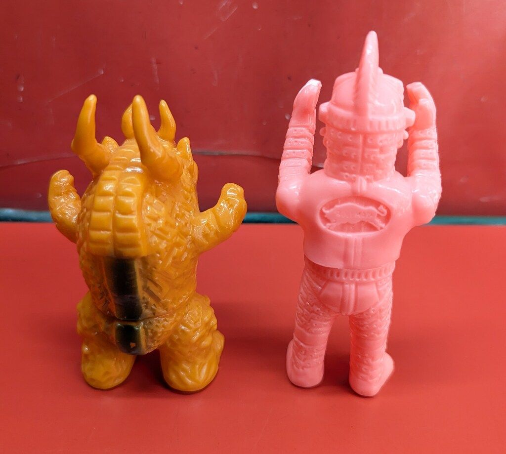 やまなや 復刻ブルマァクミニ怪獣シリーズ 復刻ミニ ソフビSET