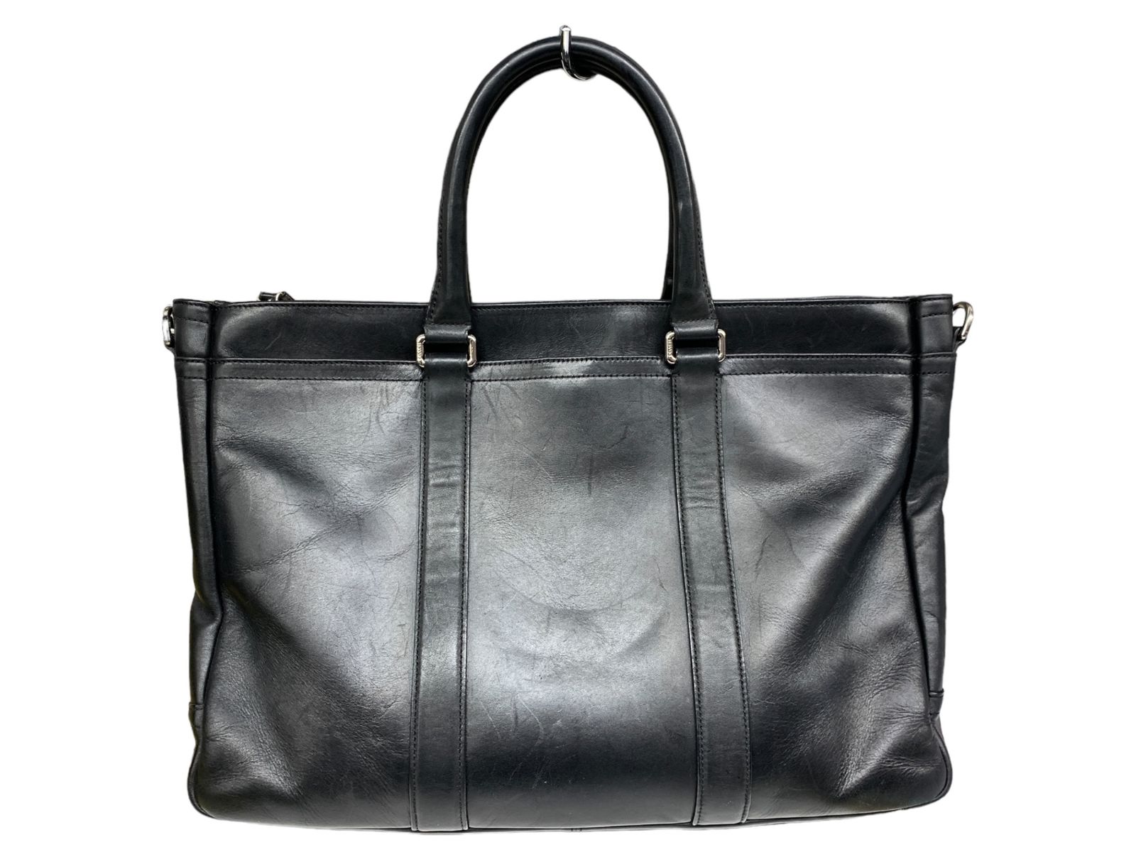 ◎大容量◎ COACH レザー ナイロン 2way ボストンバッグ ブラック ◎大容量◎ COACH レザー ナイロン 2way ボストンバッグ ブラック