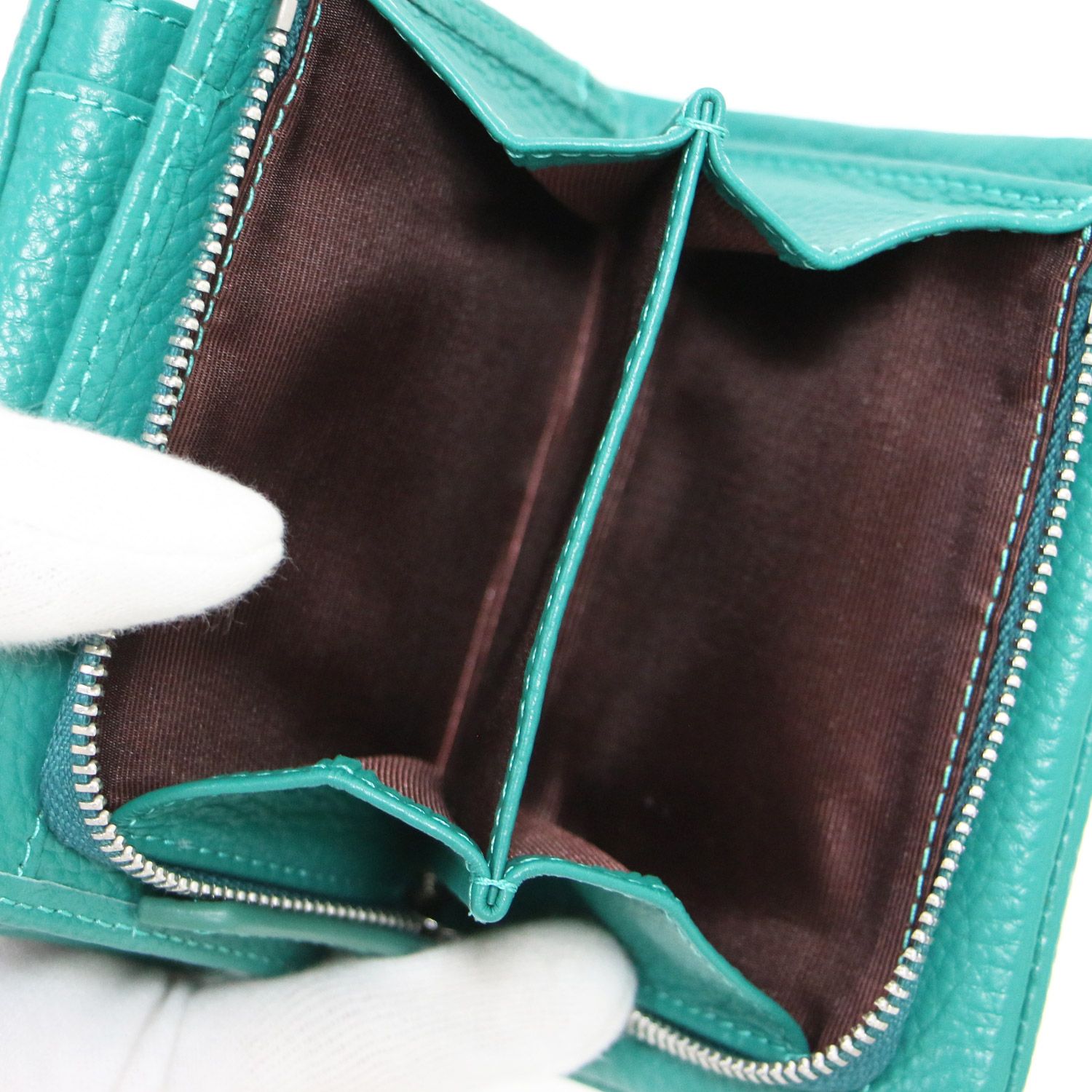 美品】ear PAPILLONNER イア パピヨネ PEZ コラボ 財布 グリーン | 23