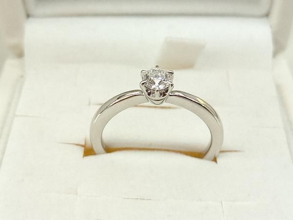 4℃ ダイヤモンドリング 9号 プラチナ 指輪 ヨンドシー canal4