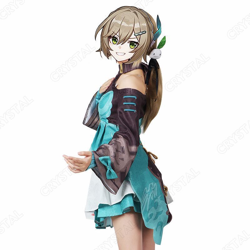 崩壊 スターレイル 青雀/セイジャク コスプレ衣装 ウイッグ付き 崩壊
