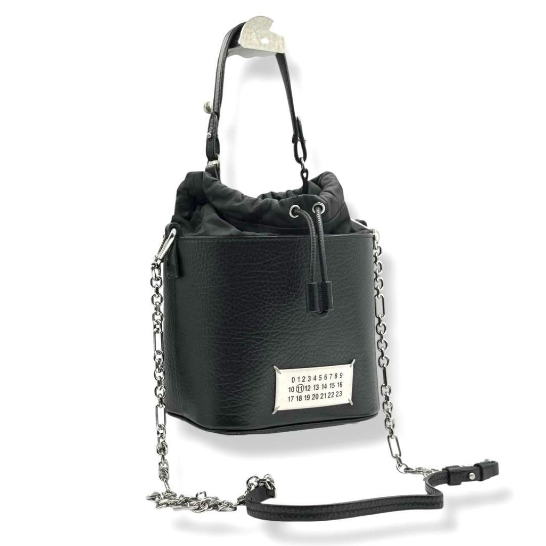 使用わずか メゾンマルジェラ 5AC 2way ショルダーバッグ 3335