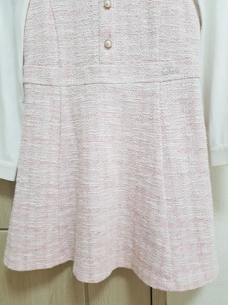  DAKS Little ダックスキッズ ツイード ワンピース 130 スカート キッズ服(100cm~)