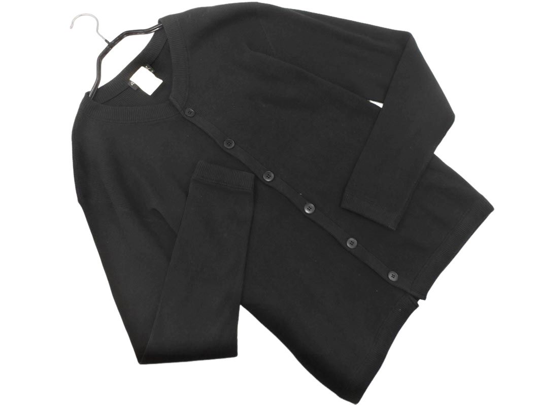 agnes b アニエスベー HOMME カーディガン size2/黒 □◇ メンズ