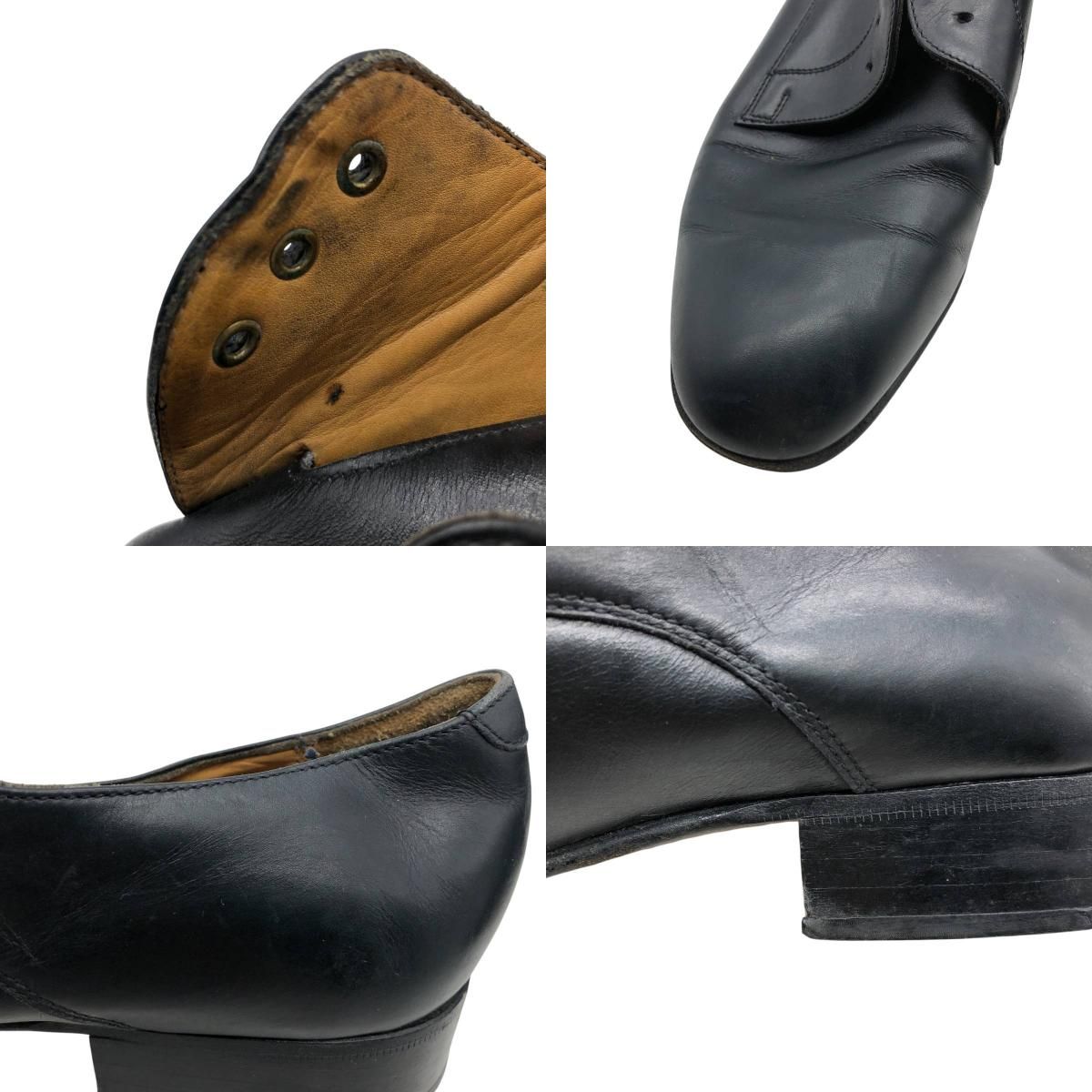 プレーントゥシューズ フランス製